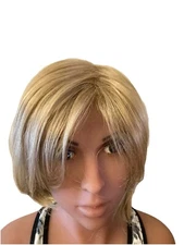 TressAllure- "Sadie" Satin Gold Wig Designed by Ms. Noriko Suzuki