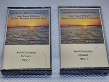 Pearl Williams Adult Comedy 1985 2 Jazz Vocal Cassette Tape Excellent Condition