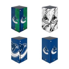 OFFICIAL NHL VANCOUVER CANUCKS VINYL SKIN DECAL FOR XBOX SERIES X CONSOLE
