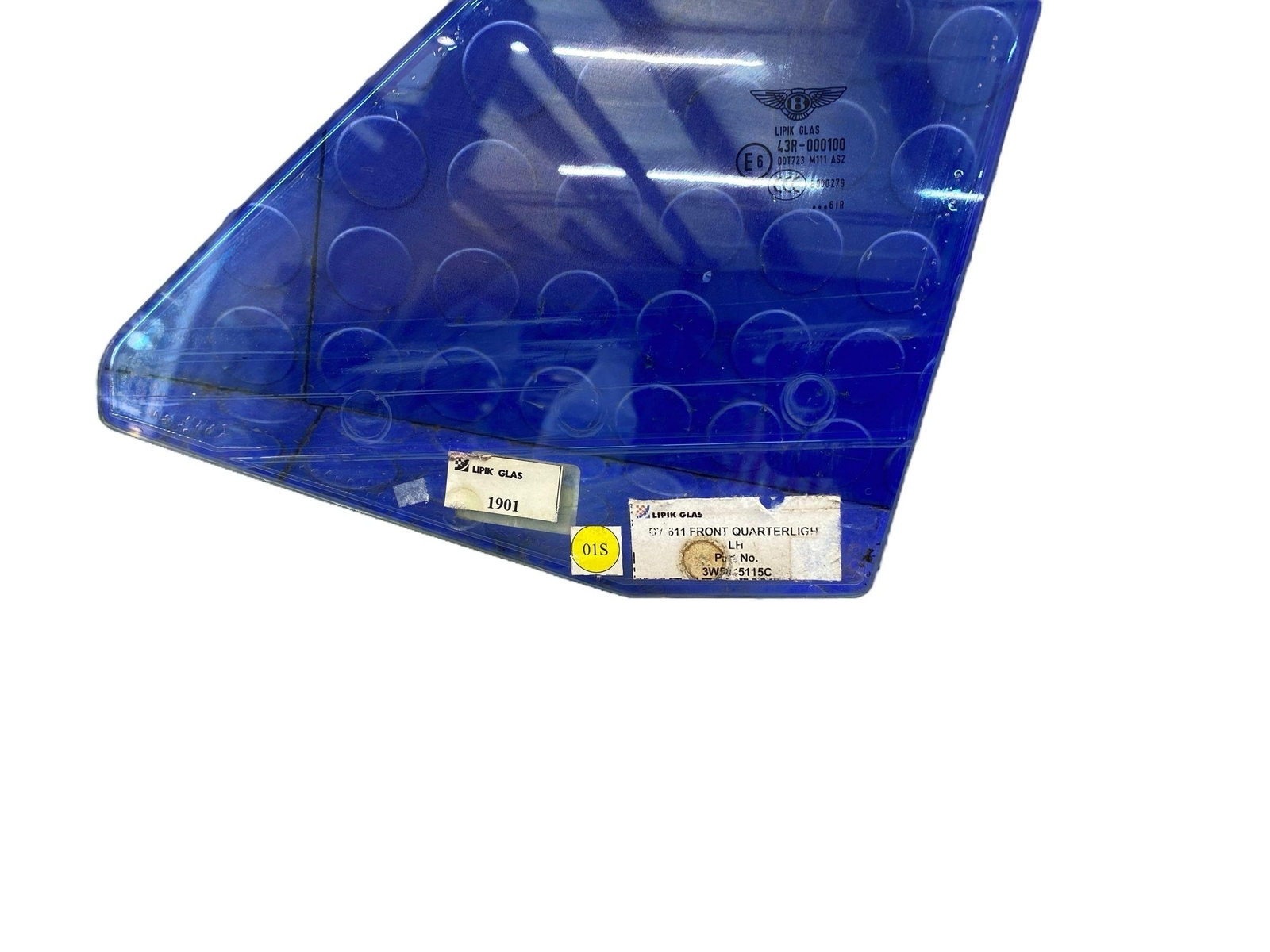2006-2012 BENTLEY CONTINENTAL FLYING SPUR FRONT LEFT VENT WINDOW GLASS OEM