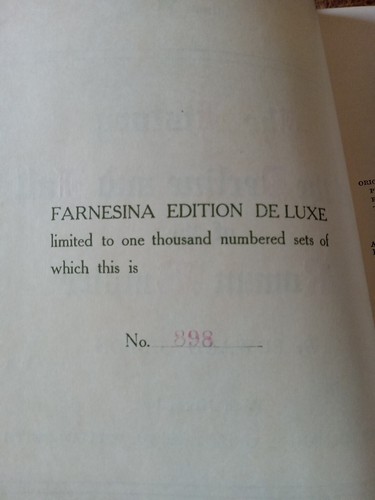 Gibbon’s Rome Vol 4, 5, 6 Farnesina Edition De Luxe #898 of 1000 Roman Empire - Picture 13 of 13