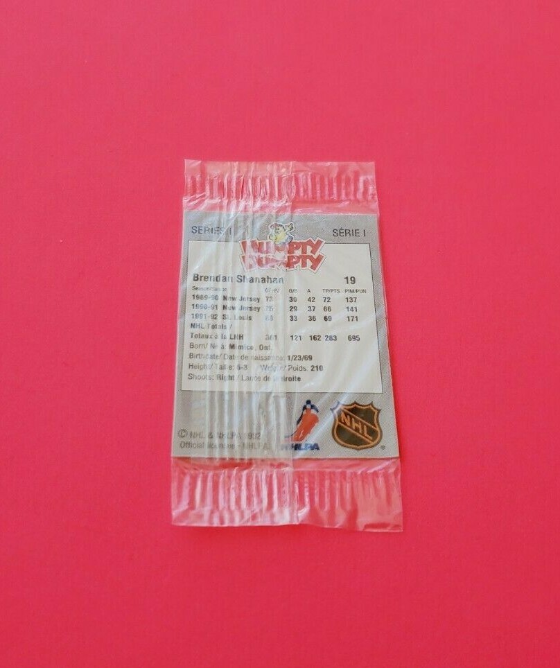 Brendan Shanahan 1992/93 Humpty Dumpty Series1 Mini Hockey Card St