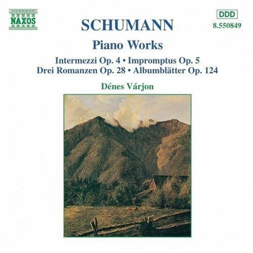 SCHUMANN / VARJON - PIANO WORKS NEW CD - Picture 1 of 1
