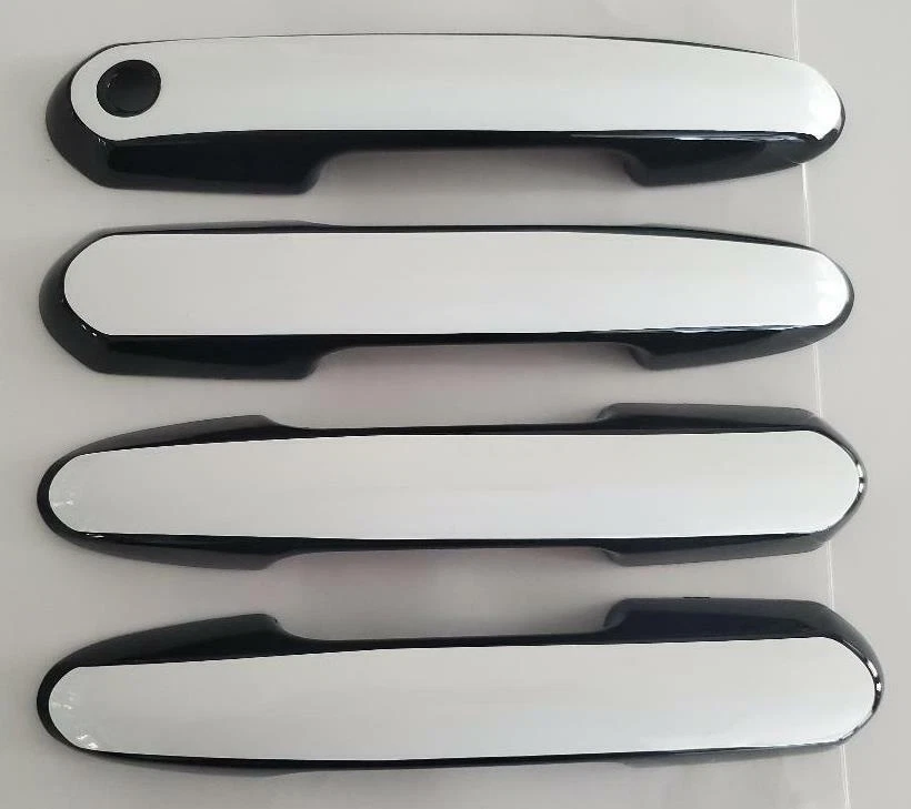 Gloss Black & Color Door Handle Overlays 2023 2024 2025 Toyota Crown U PICK CLR Foto 4 de 4