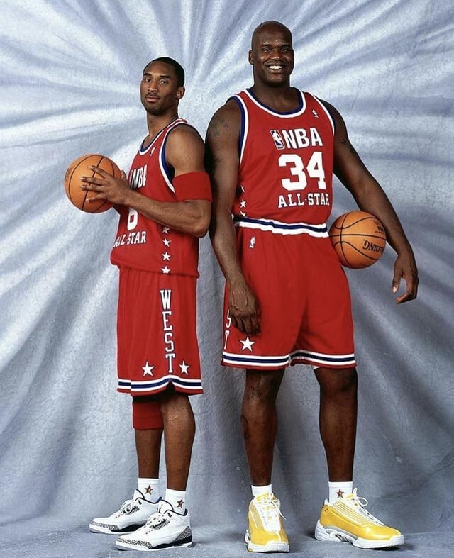 Shaquille O'Neal 2003 NBA All Star Los Angeles Lakers Pro Cut