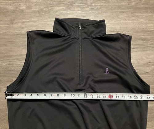 Zero Restriction Vest Mens Medium Black Tour Series Lightweight Performance Golf - Picture 5 of 6