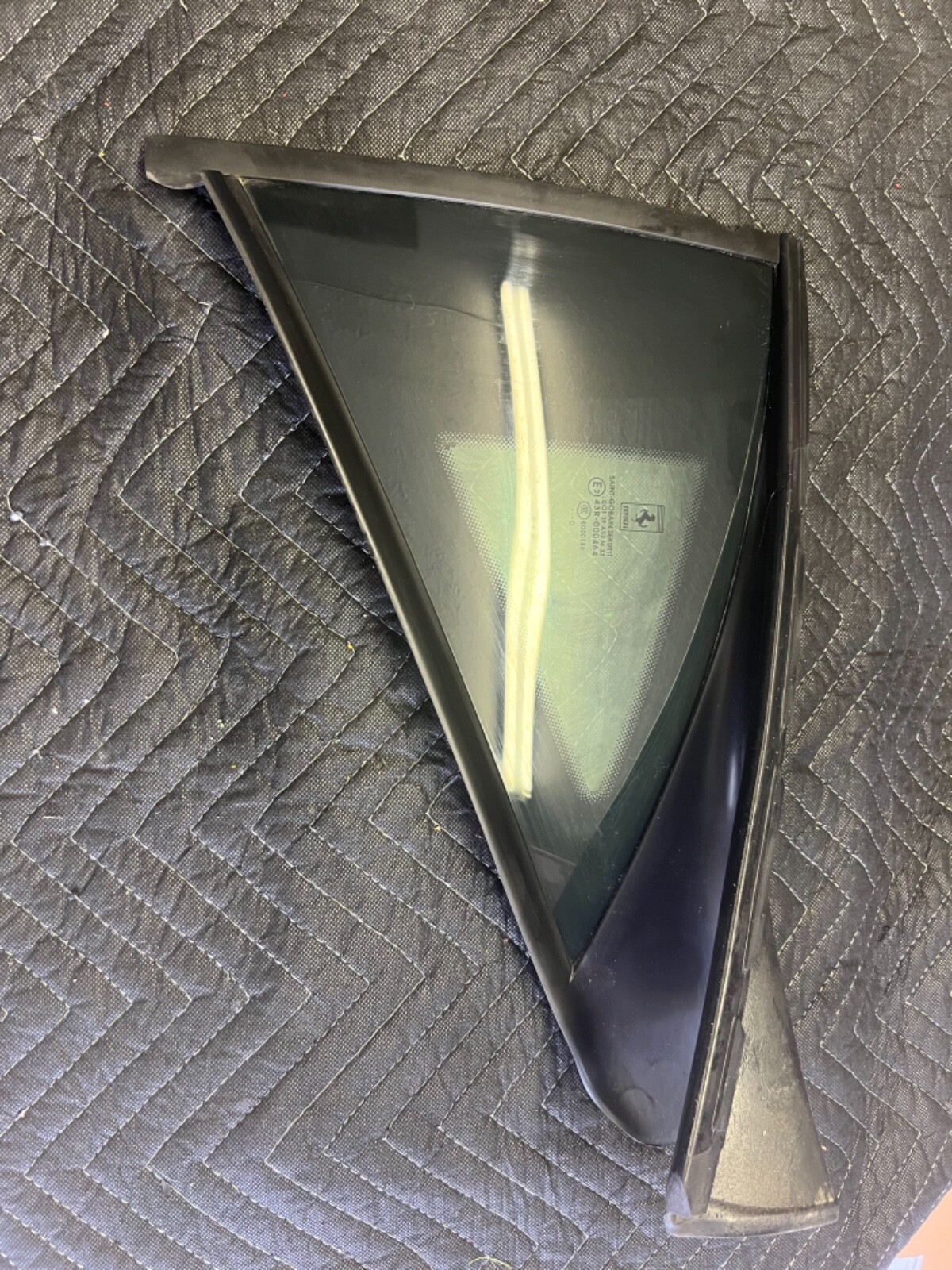 82746900 ferrari 458 italia left hand LH quarter glass side window OEM
