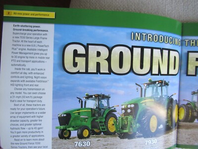 John Deere 7630 7730 7830 7930 7030 Series Tractor Sales