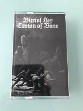 Burial Hex + Crown of Bone 2013 Split Cassette Tape Power Electronics Noise NEW