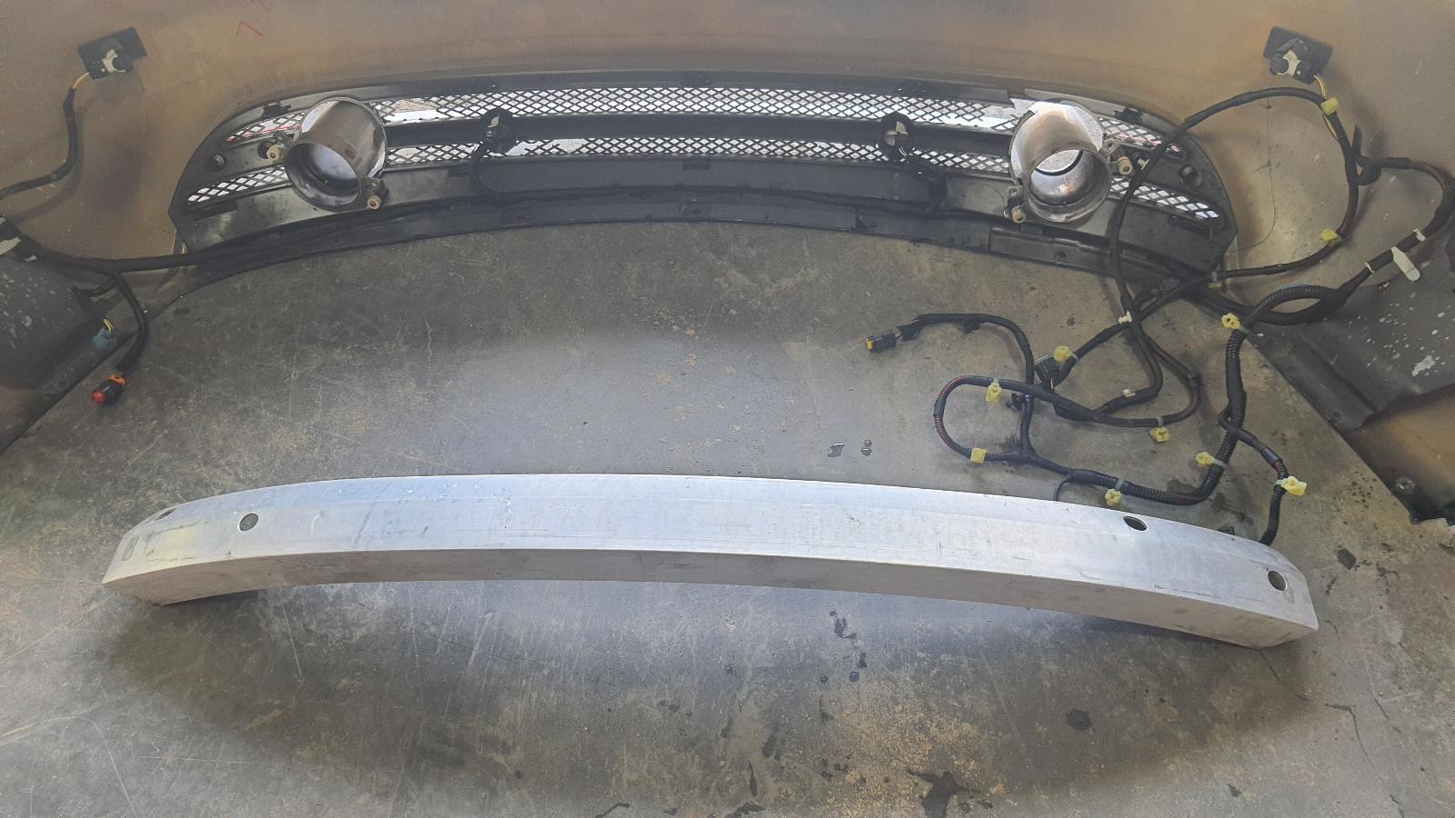 2005-2012 ASTON MARTIN DB9 Rear Bumper; BLACK 07 08 09 10 11 12