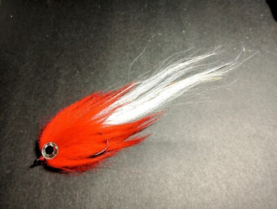 2-Pk. 7-1/2'' Weedless Flies Pike Flies Muskie Flies Stripers 