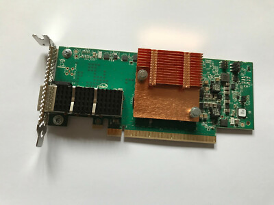 LOW PROFILE Intel 100HFA016LS Omni-Path Single-Port 100GbE QSFP28 PCIe 3.0 x16
