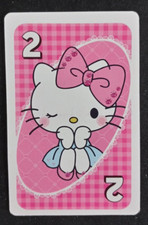 Hello Kitty Sanrio Uno Card Pink Hello Kitty 2