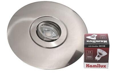 LED Spot mit Abdeckring für große Löcher 68-170mm GU10 3-7W wählbar