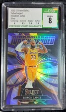 2020/21 Select LeBron James Turbocharged Silver CSG 8