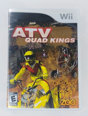 Nintendo Wii ATV Quad Kings Video Game Complete in Box 