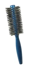 Tredoni 2.2" 100% Natural Boar-Bristle round Hairbrush - Extra Firm Blow-Dry 