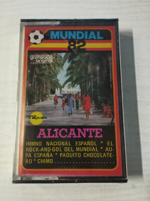 Mundial 82 Himno Nacional Español Paquito Chocolatero Cassette Cinta Tape Nueva