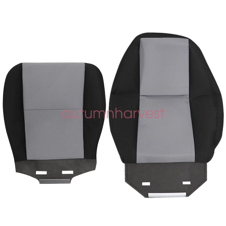 Cubierta inferior y superior gris para asiento de pasajero Silverado Sierra 1500 HD 2007-2014 Foto 2 de 4