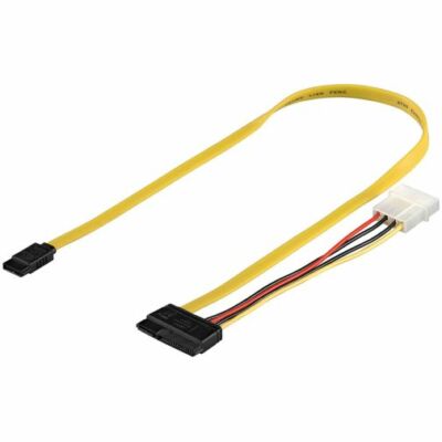 SATA Kombikabel Daten + Strom Kombiniertes Kabel 50cm