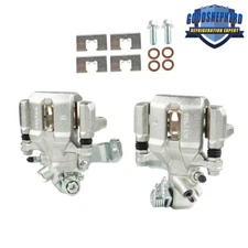 Rear Brake Calipers w/ Bracket 2pc for Acura ILX CSX 2006-2015 Honda Civic