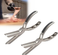 Rib Membrane Remover Stainless Steel Tool Kit...