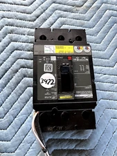 Square D JJF36250 PowerPact Current-limiting Circuit Breaker 250A JJ250 3 Pole