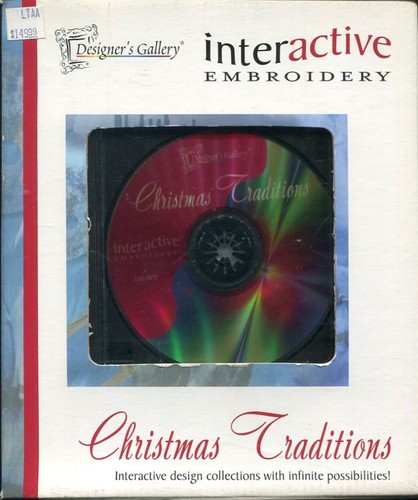 Designers Gallery Software Christmas Traditions Interactive Embroidery EDG-INT2