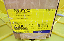 SQUARE D  CONTROL STATION, 2-UNIT ENCLOSURE WITH PUSHBUTTONS, 9001, KYK-21