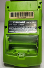 GBC CLEAR Game Boy Color Battery Cover Universal Kiwi Atomic Purple Grape Teal