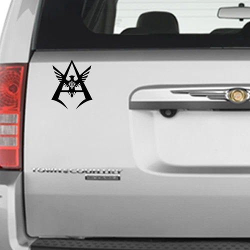 Gundam Char Aznable Symbol Decal Sticker for Macbook Laptop Car Window Wall Art - Image 4 of 4