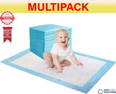 Economy Einweg Baby Wickelauflagen 40x60cm je 100 Blatt (40x60cm Auflagen)