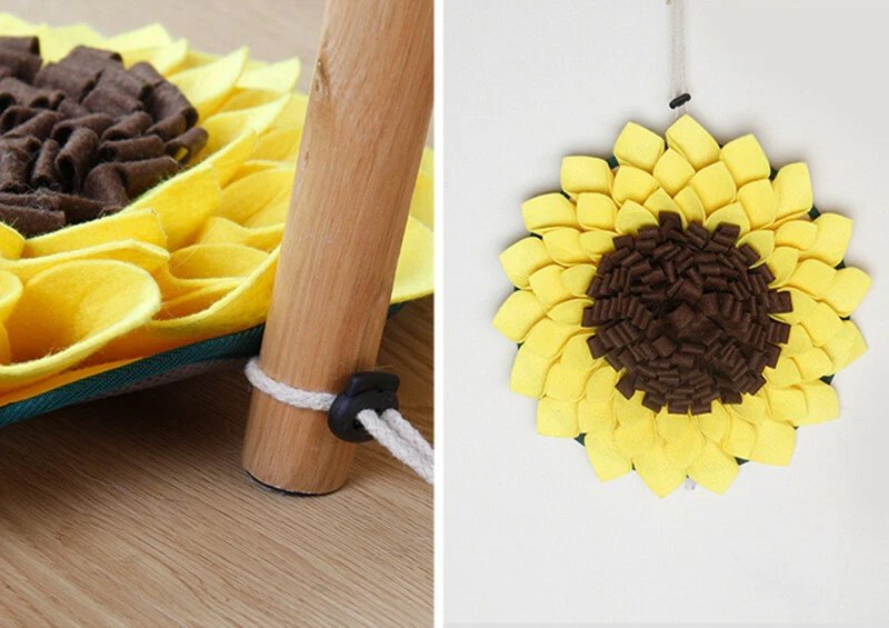 Schnüffelteppich Hunde Katze Langsam Futter Matte Trainingmatte Puzzle Spielzeug - Bild 3 von 4