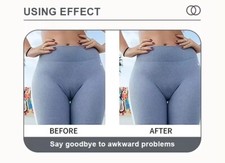 Silicone Camel Toe Concealer  / Pad Silicone  Reusable Traceless Invisible Pad