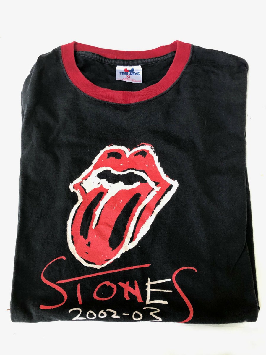 ROLLING STONES 2002-2003 ジャパンツアーTシャツ THE ROLLING STONES 2003 Japan Tour Band T-shirt Cut & Sewn
