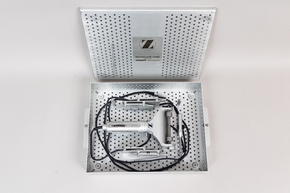 Zimmer Electric Dermatome 8821-00 - Complete Set - Available at