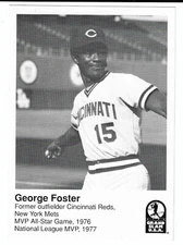 ATEC Grand Slam USA George Foster Photo Cincinnati Reds