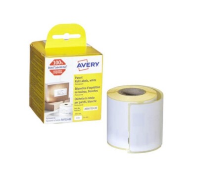 110 AVERY Zweckform Etiketten ASS0722430 weiß 54 x 101 mm permanent !