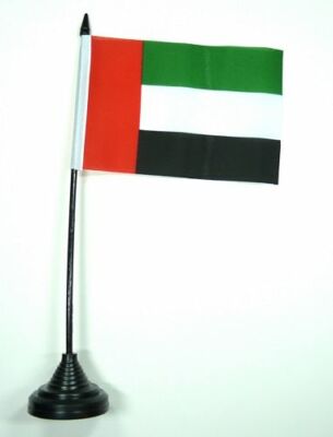 Tischfahne Vereinigte Arabische Emirate 10 x 15 cm Fahne Flagge