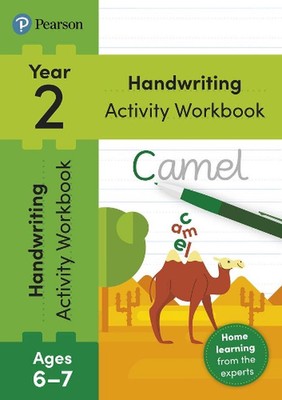 Pearson Learn at Home Handwriting Activity Workbook Year 2 by Sarah Loader Paper