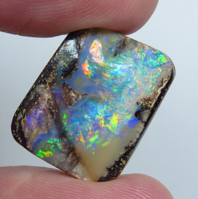 Australian Boulder Opal 18.82ct Natural Queensland Stone