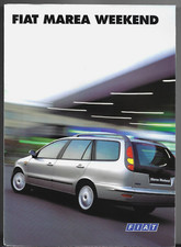 Fiat Marea Weekend 1996-1997 Spanish Market Launch Foldout Sales Brochure ELX