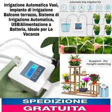 Sistema Di Impianto Di Irrigazione Automatica A Batteria x Vasi Balcone terrazzo