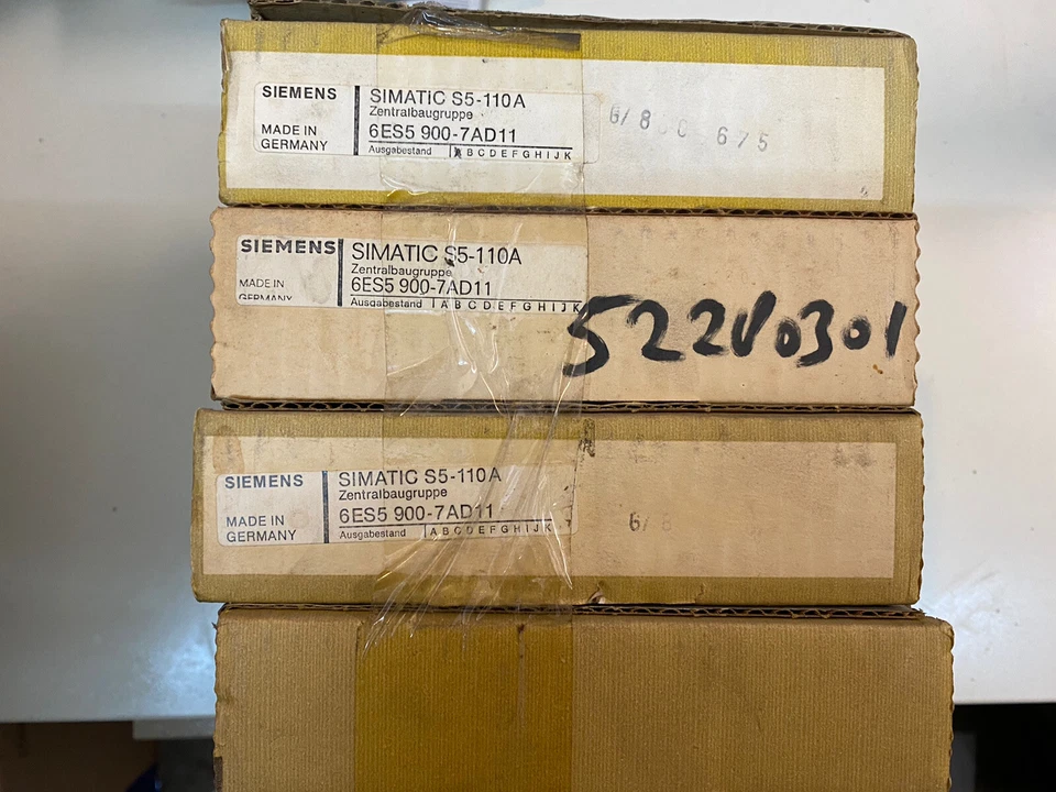 Siemens Simatic S5 6ES5900-7AD11 6ES5 900-7AD11 E-Stand:A - Imagen 3 de 3