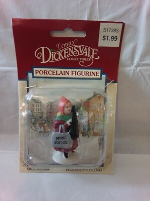 Lemax Dickensvale Collectibles ''Music School'' Porcelain Figurine Item #32068 B24