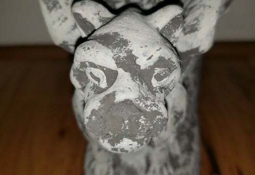 Wasserspeierbeton Stein Buchstützen Burg Wächter Drachen mittelalterlich D & D 6,5 Zoll - Bild 9 von 10