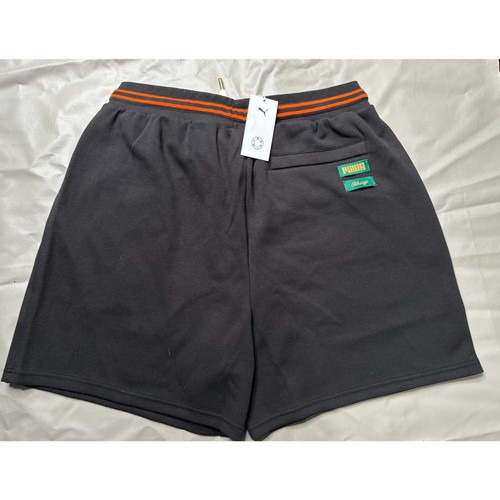 New York knicks Puma x Rhuigi Basketball Shorts Men's Small 539496-01 Black - Picture 2 of 10