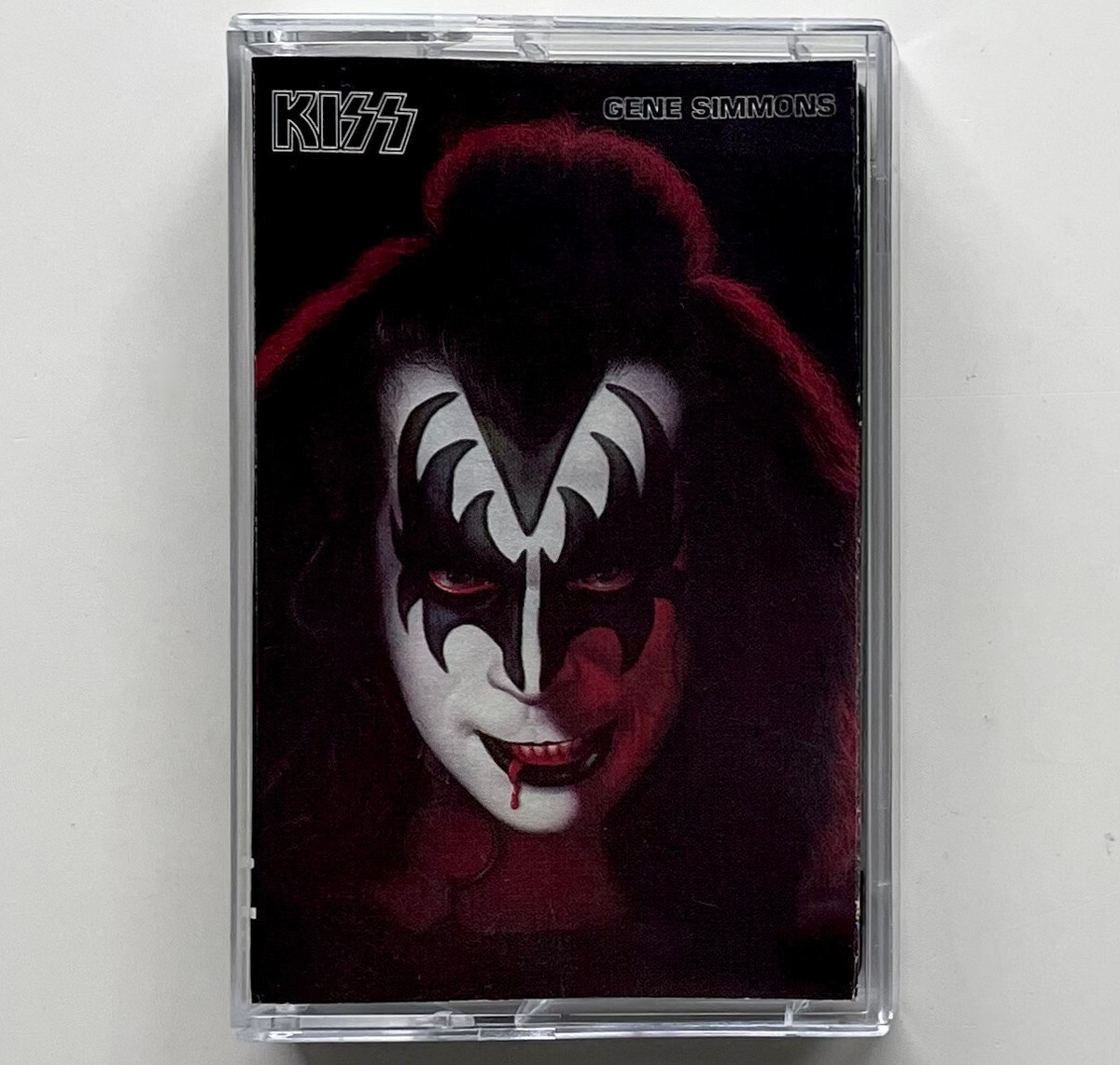 KISS Vtg 1978 GENE SIMMONS Tape SOLO ALBUM Cassette FULLY TESTED