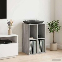 Schallplattenschrank Sonoma-Grau 44,5 X 36,5 X 74,5 Cm