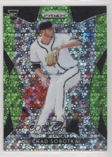 2019 Panini Prizm Tier III Lime Green Donut Circle 21/199 Chad Sobotka #283 1x8